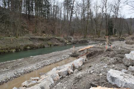 Šujica, ko so potekala dela